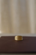 Ring Dare to live Goud