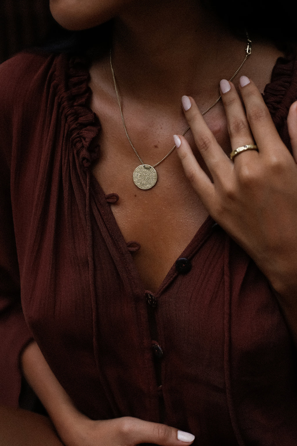 Ketting I am worthy Goud